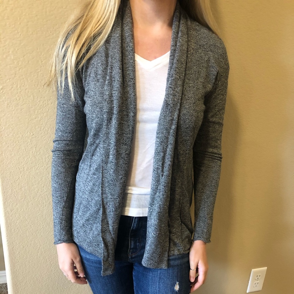 Gray Cardigan